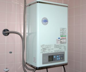 electric water heater installation